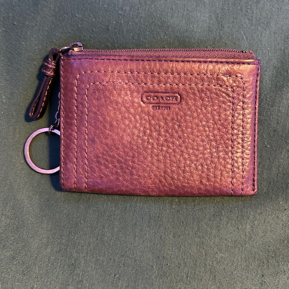 Coach Brown Leather Wallet